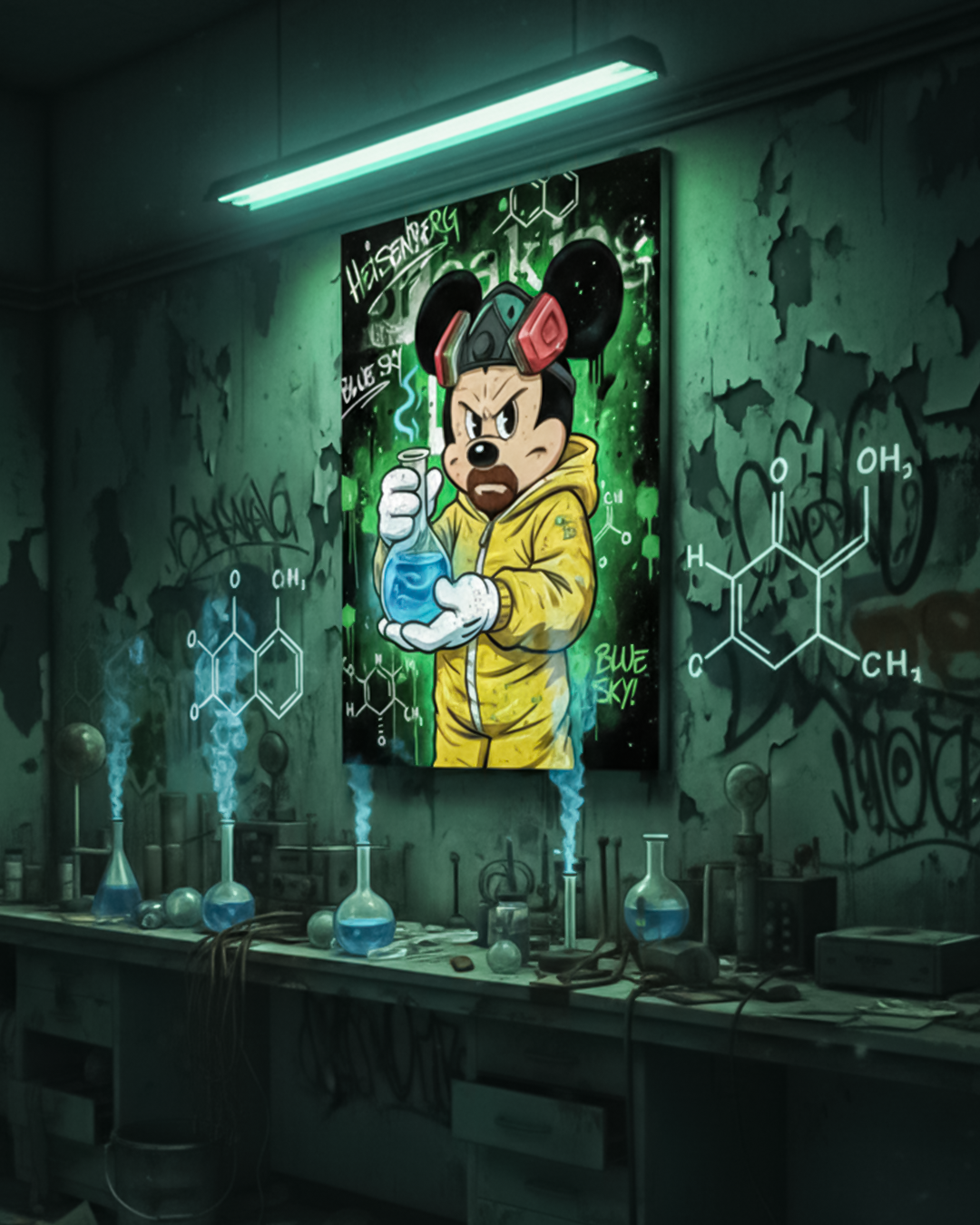WALTER WHITE MOUSE - QUADRO