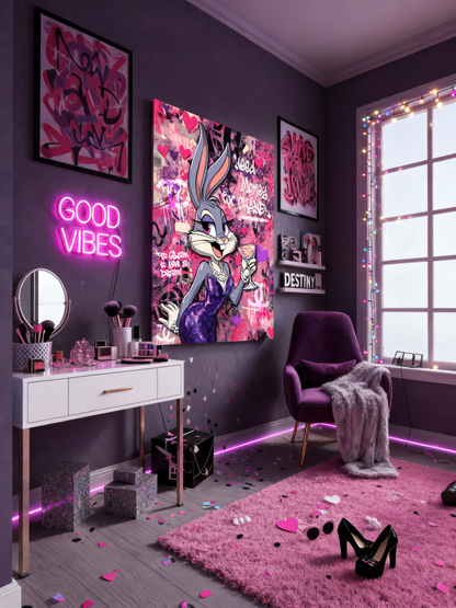 BADDIE BUNNY - QUADRO