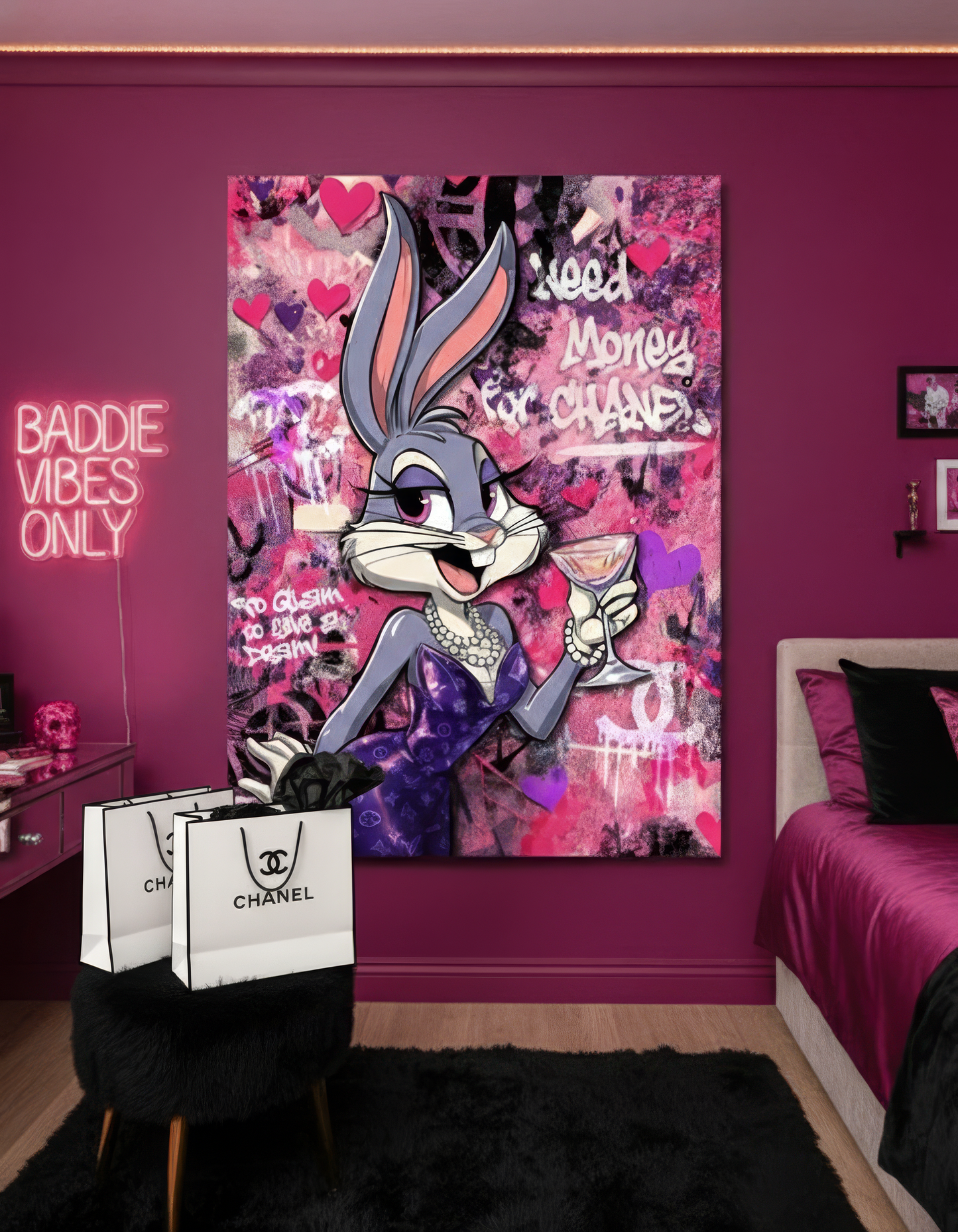BADDIE BUNNY - QUADRO