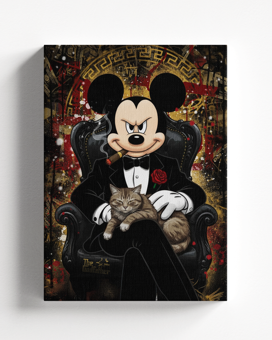 THE GODFATHER MOUSE - QUADRO