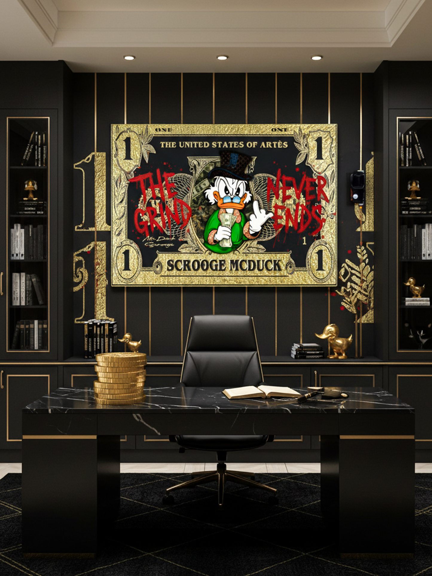 MONEY MCDUCK - QUADRO