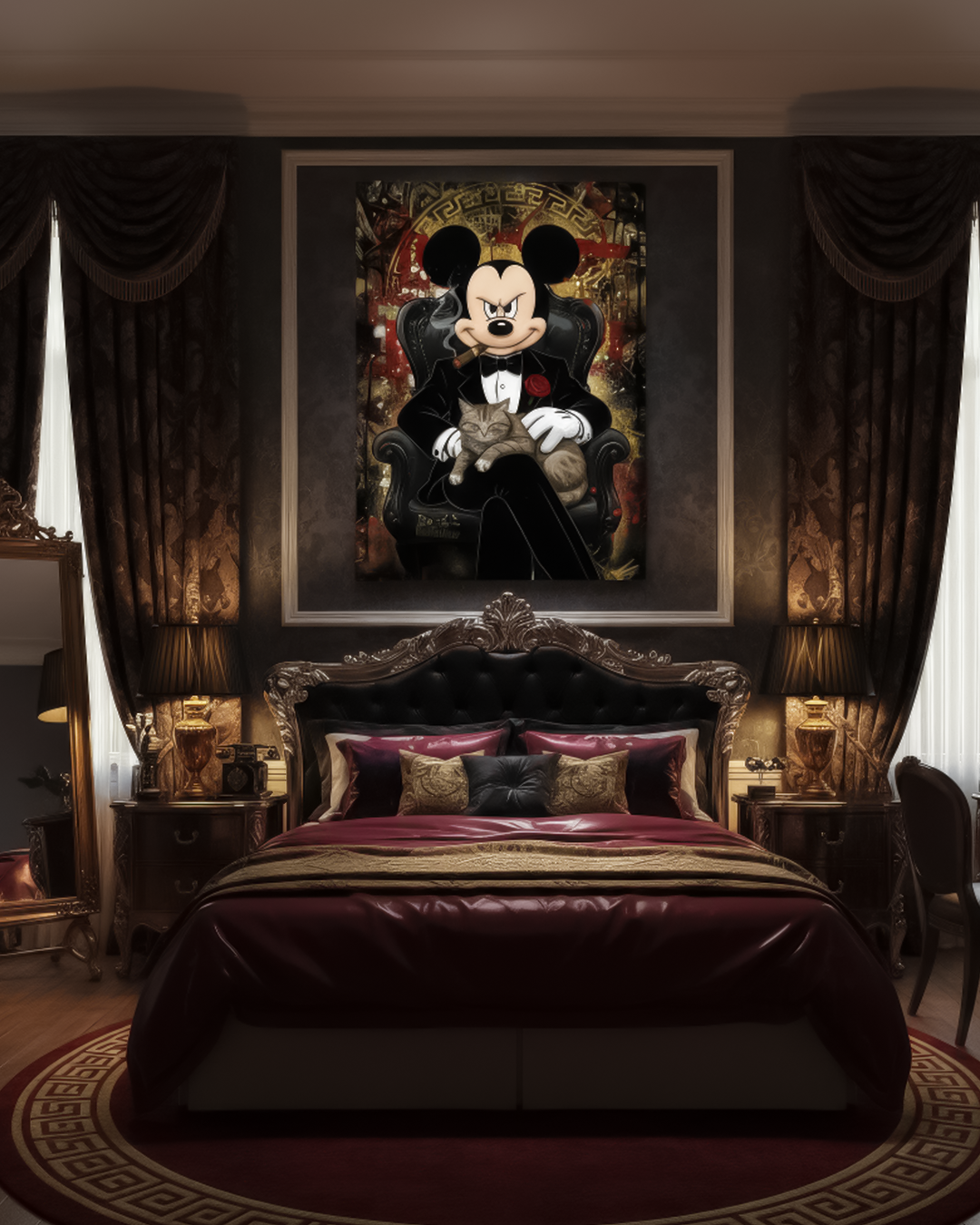 THE GODFATHER MOUSE - QUADRO