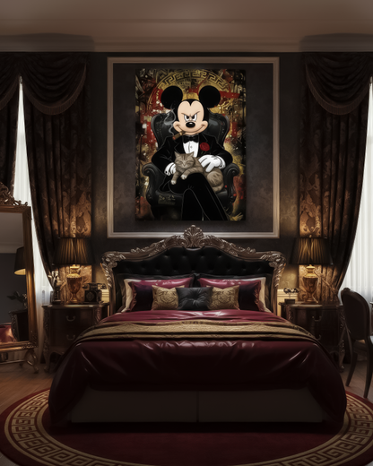 THE GODFATHER MOUSE - QUADRO