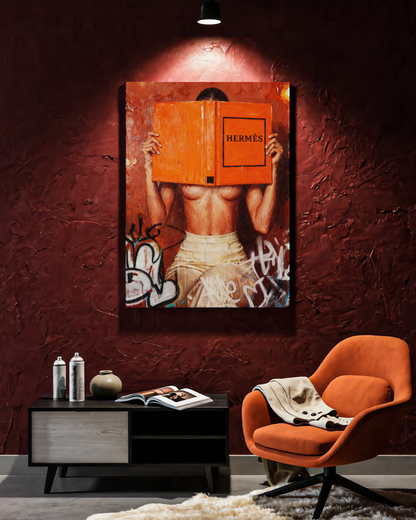 HERMÈS GIRL - QUADRO