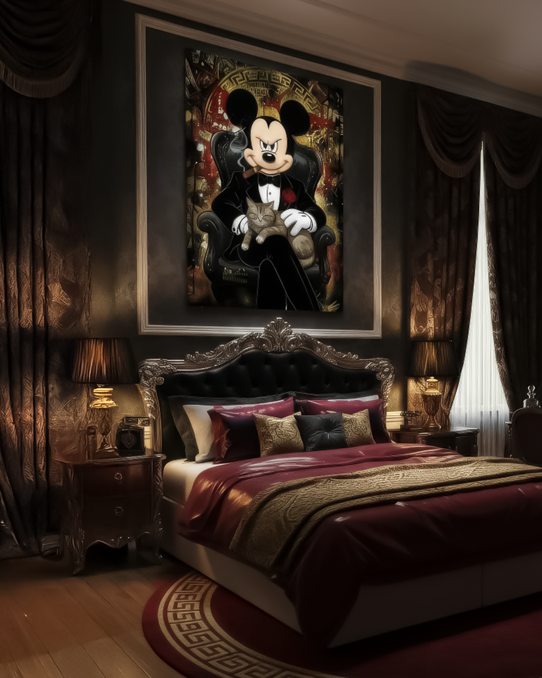 THE GODFATHER MOUSE - QUADRO