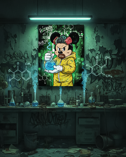 WALTER WHITE MOUSE - QUADRO