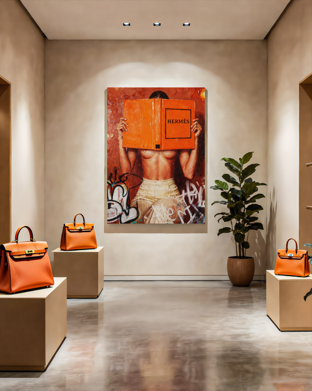 HERMÈS GIRL - QUADRO