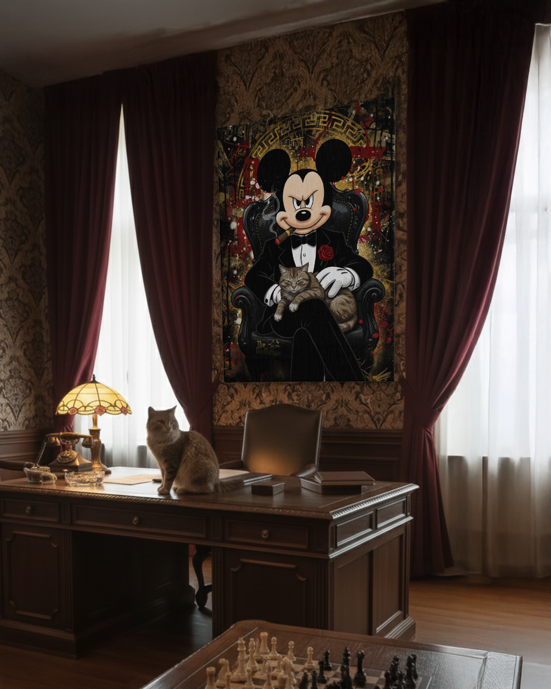 THE GODFATHER MOUSE - QUADRO